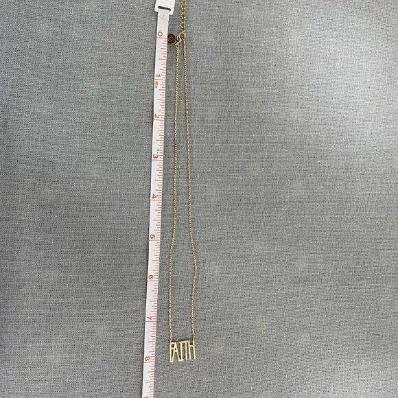 Rae Dunn | Faith Necklace - Picture 10 of 13